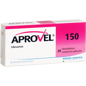 Aprovel 150 mg ( Irbesartan ) 14 tablets